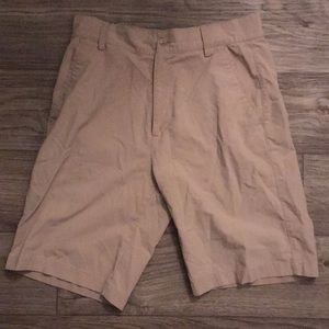 Tan khaki Antigua shorts size 32